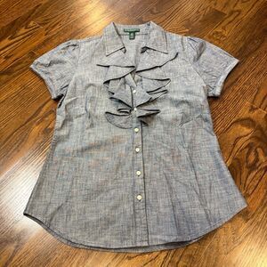 Ralph Lauren, Lauren Jeans Company, Cotton Shirt, EUC, Size 4